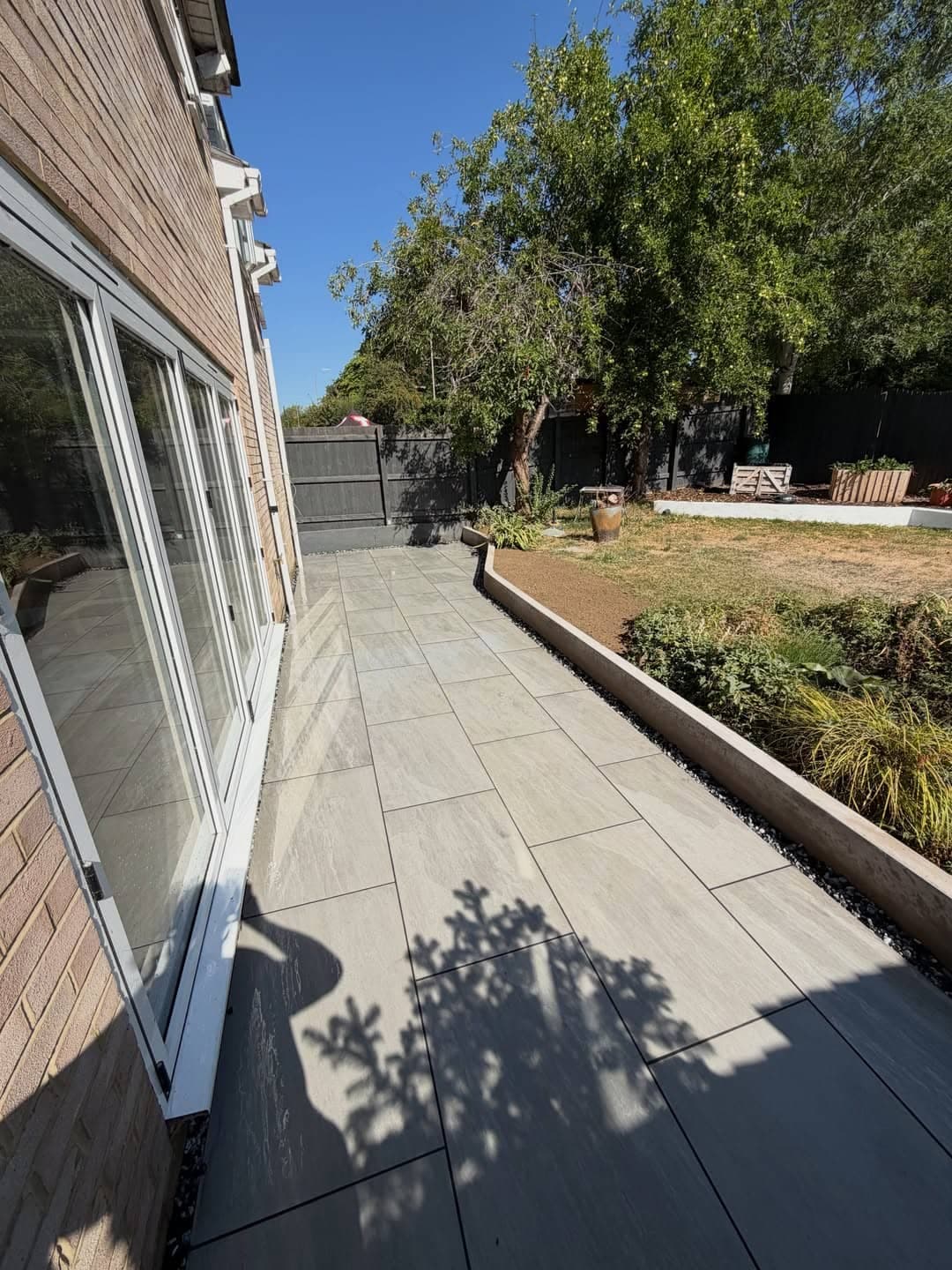 Kandla Grey Porcelain Patio after photo 3