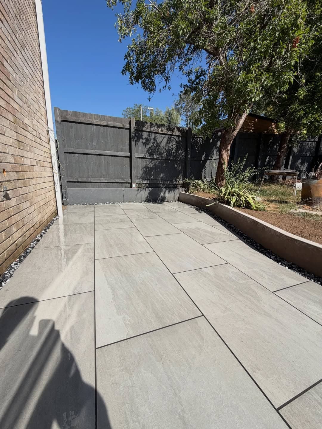 Kandla Grey Porcelain Patio after photo 4